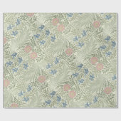 William Morris Ridderspoor Bloemig Behang Cadeaupapier (Vlak)