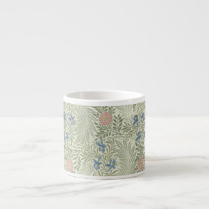 William Morris Ridderspoor Bloemig Behang Espresso Kop