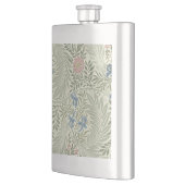 William Morris Ridderspoor Bloemig Behang Heupfles (Links)
