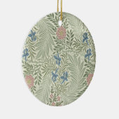 William Morris Ridderspoor Bloemig Behang Keramisch Ornament (Rechts)