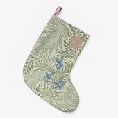 William Morris Ridderspoor Bloemig Behang Kleine Kerstsok (Voorkant (Hangend))