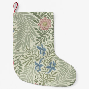 William Morris Ridderspoor Bloemig Behang Kleine Kerstsok