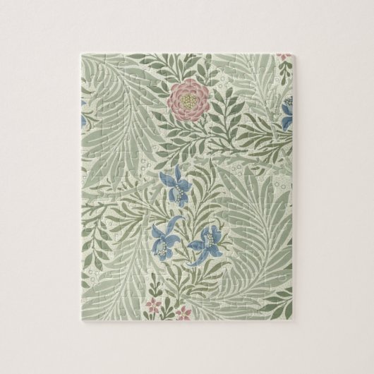 William Morris Ridderspoor Bloemig Behang Legpuzzel (Verticaal)