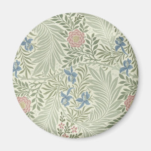 William Morris Ridderspoor Bloemig Behang Magneet