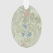 William Morris Ridderspoor Bloemig Behang Ornament (voorkant)