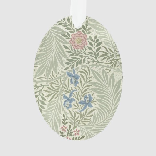 William Morris Ridderspoor Bloemig Behang Ornament (achterkant)