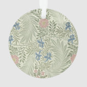 William Morris Ridderspoor Bloemig Behang Ornament (achterkant)