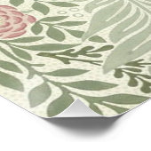 William Morris Ridderspoor Bloemig Behang Perfect Poster (Hoek)