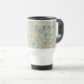 William Morris Ridderspoor Bloemig Behang Reisbeker (Voorkant rechts)