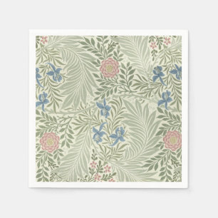William Morris Ridderspoor Bloemig Behang Servetten