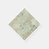 William Morris Ridderspoor Bloemig Behang Servetten (Hoek)