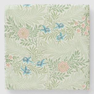 William Morris Ridderspoor Stenen Onderzetter