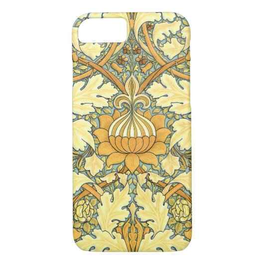 William Morris rijk bloempatroon Case-Mate iPhone Case (Achterkant)
