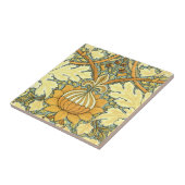 William Morris rijk bloempatroon Tegeltje (Zijkant)