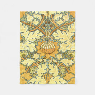 William Morris rijk  patroon Fleece Deken