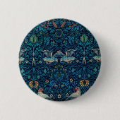 William morris ronde button 5,7 cm (Voorkant)