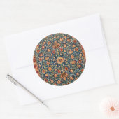 William morris ronde sticker (Envelop)