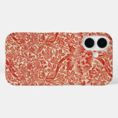 William Morris Roos en Distel Bloem Rood Case-Mate iPhone Case (Achterkant (horizontaal))