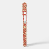 William Morris Roos en Distel Bloem Rood Case-Mate iPhone Case (Achterkant / Links)