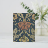 William Morris Roos en Lily Briefkaart (Staand voorkant)