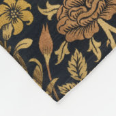  William Morris Roos en Lily Fleece Deken (Hoek)