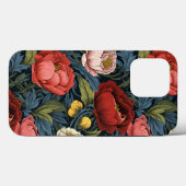 William Morris Roos, en pioen Case-Mate iPhone Case (Achterkant (horizontaal))