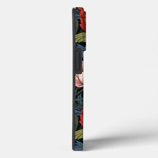 William Morris Roos, en pioen Case-Mate iPhone Case (Achterkant / Rechts)