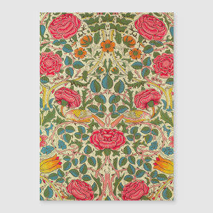 William Morris Roos Floral Chintz Pink