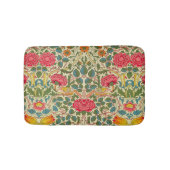 William Morris Roos Floral Chintz Pink Badmat (Voorkant)
