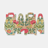 William Morris Roos Floral Chintz Pink Bedankdoosjes (Uitgevouwen)