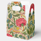 William Morris Roos Floral Chintz Pink Bedankdoosjes (Geopend)