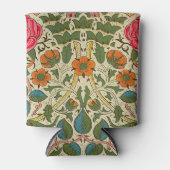 William Morris Roos Floral Chintz Pink Blikjeskoeler (Voorkant)