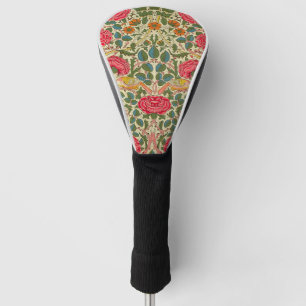 William Morris Roos Floral Chintz Pink Golfheadcover