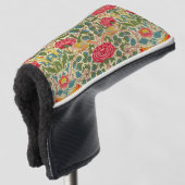 William Morris Roos Floral Chintz Pink Golfheadcover (3/4 voorkant)