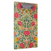 William Morris Roos Floral Chintz Pink Klembord (Rechts)
