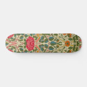 William Morris Roos Floral Chintz Pink Persoonlijk Skateboard (Horizontaal)