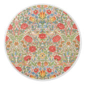 William Morris "Roos" Keramische Knop (Voorkant)