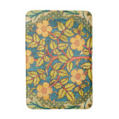 William Morris Roos Krans: Klassieke Kunst & Ambac Badmat (Voorkant Verticaal)