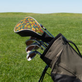William Morris Roos Krans: Klassieke Kunst & Ambac Golfheadcover (Insitu)