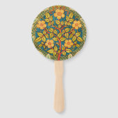 William Morris Roos Krans: Klassieke Kunst & Ambac Handwaaier (Achterkant)