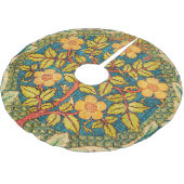 William Morris Roos Krans: Klassieke Kunst & Ambac Kerstboom Rok (Gekanteld)