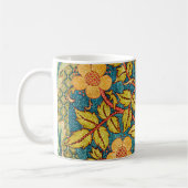 William Morris Roos Krans: Klassieke Kunst & Ambac Koffiemok (Links)