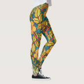 William Morris Roos Krans: Klassieke Kunst & Ambac Leggings (Rechts)