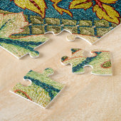 William Morris Roos Krans: Klassieke Kunst & Ambac Legpuzzel (Zijkant)