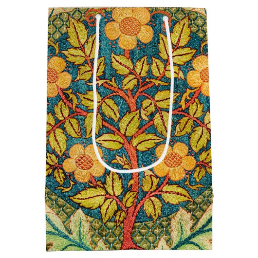 William Morris Roos Krans: Klassieke Kunst & Ambac Medium Cadeauzakje (Achterkant)