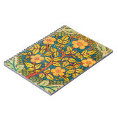 William Morris Roos Krans: Klassieke Kunst & Ambac Notitieboek (Linkerzijde)