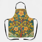 William Morris Roos Krans: Klassieke Kunst & Ambac Schort (Voorkant)