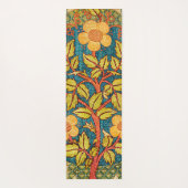 William Morris Roos Krans: Klassieke Kunst & Ambac Yogamat (Achterkant)