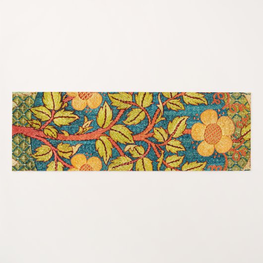 William Morris Roos Krans: Klassieke Kunst & Ambac Yogamat (Voorkant (horizontaal))