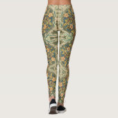 William Morris Roos Kranskussen Hoesje Classic Leggings (Achterkant)